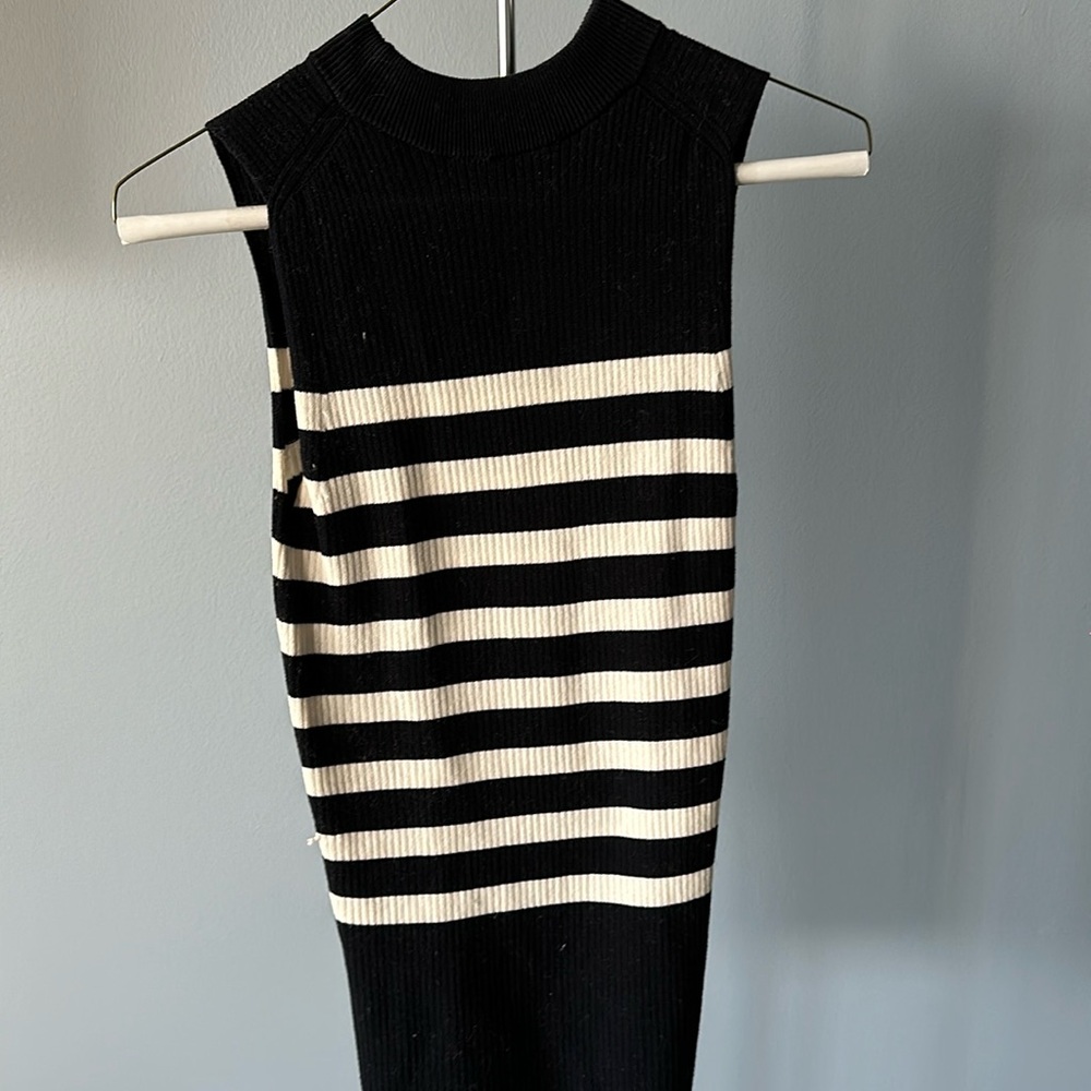 Everlane elegant sleeveless cotton blouse